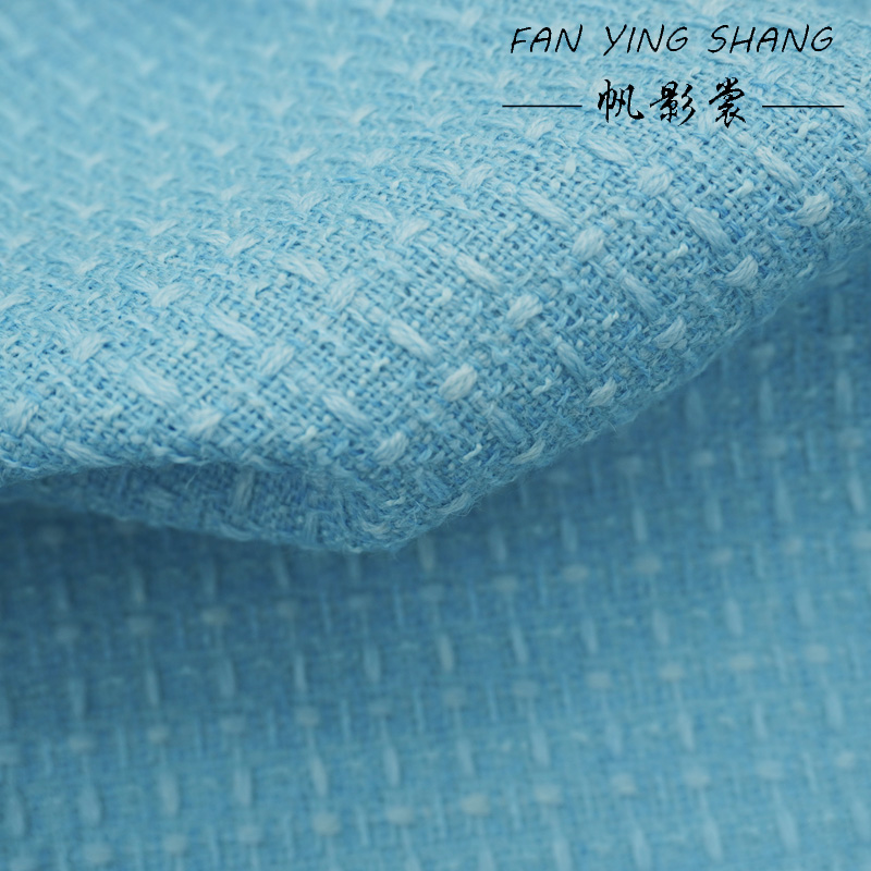 Sewing Tweed Fabric - 2025 venda quente bebê azul alta