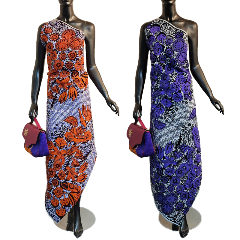 Sewing Batik Fabric - Tecido de cera estilo africano de