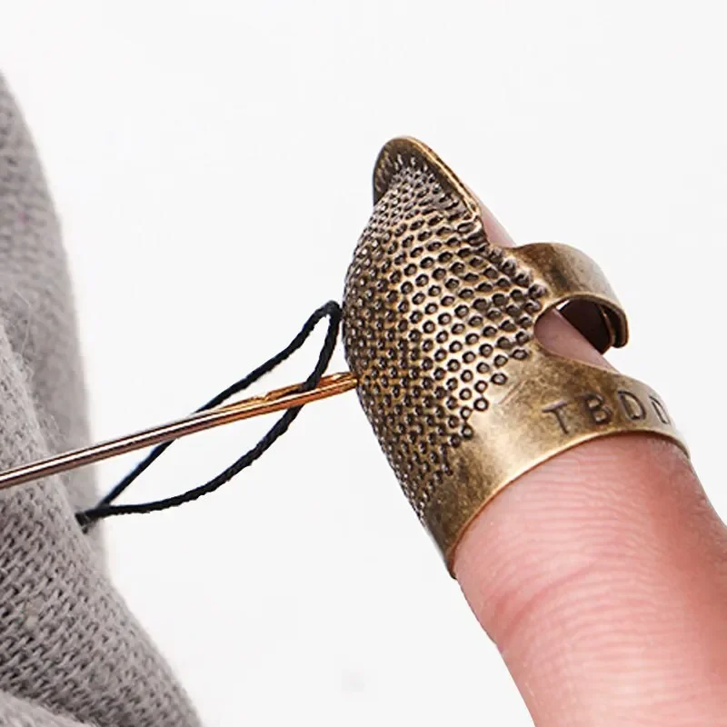 Sewing Thimble Metal - 2 pçs dedal de cobre costura