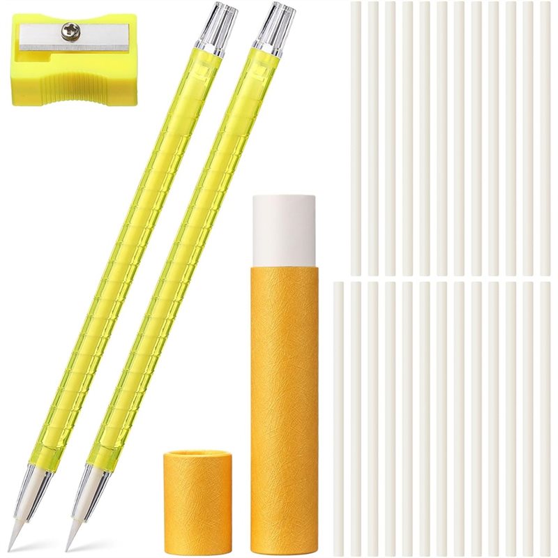 Fabric Marking Pen - Conjunto Recarregável de Marcadores de Tecido