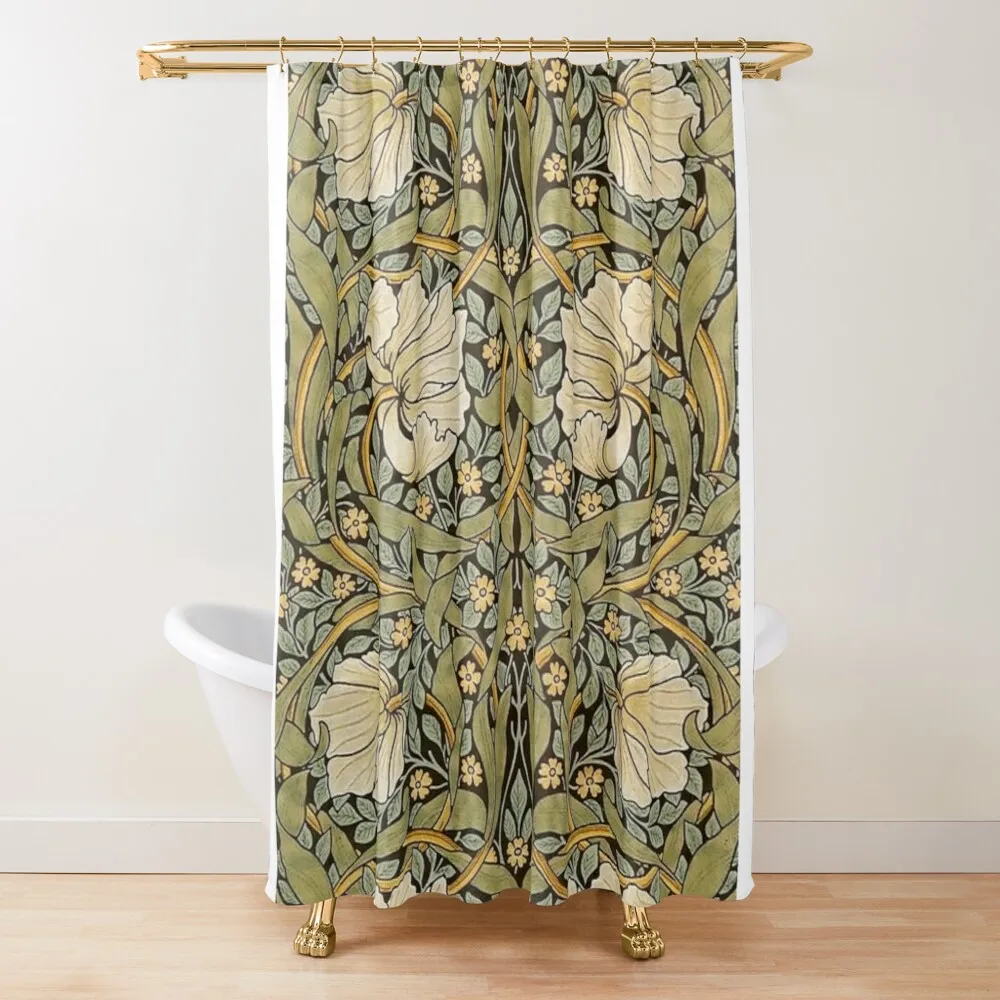 Fabric Weight Set - Cortina de chuveiro, conjunto verde para