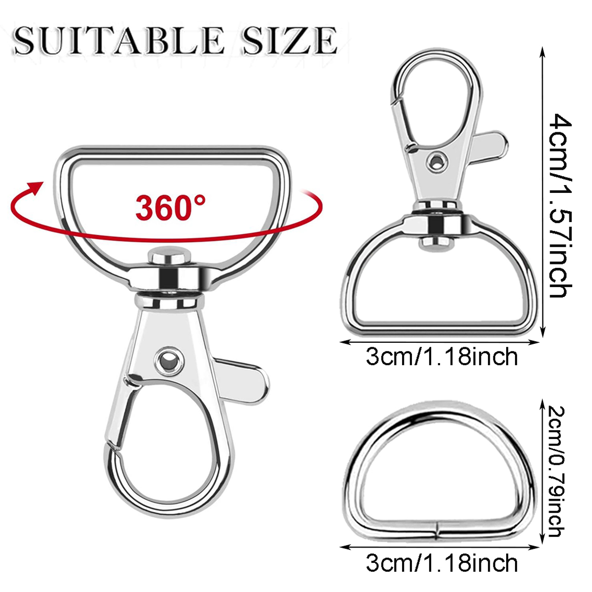 Conjunto de 10/20 Ganchos Gira - Sewing Kit avaliação e preço