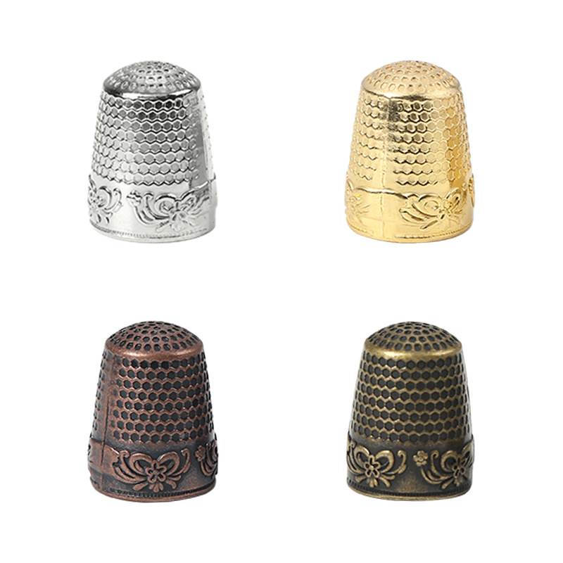 Retro protetor de dedo antigo  - Sewing Thimble Metal avaliação e preço