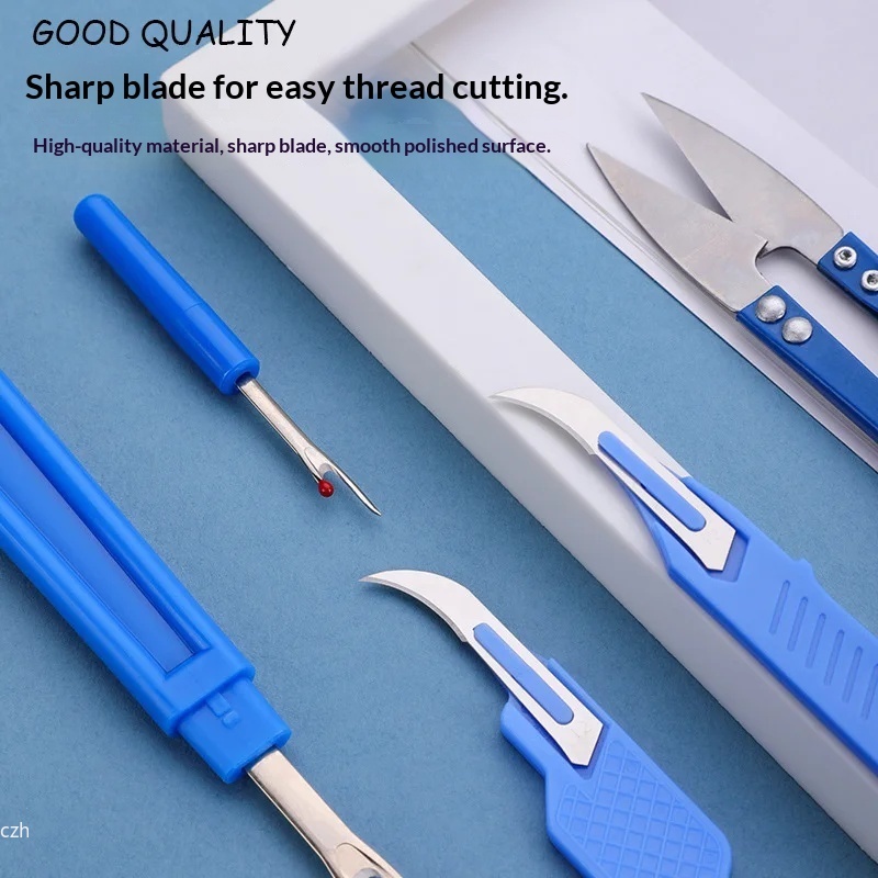 Kit de 5 Peças Azul para Remoç - Sewing Kit avaliação e preço