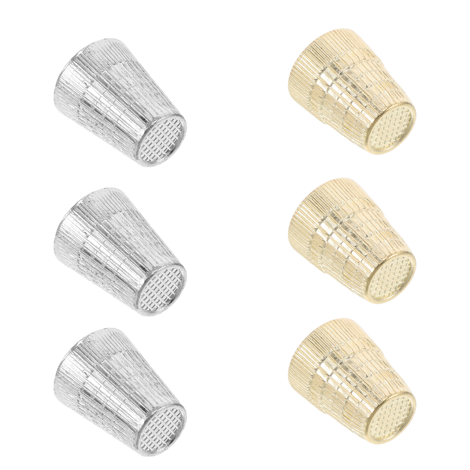6 Peças de Dedais de Costura d - Sewing Thimble Metal avaliação e preço