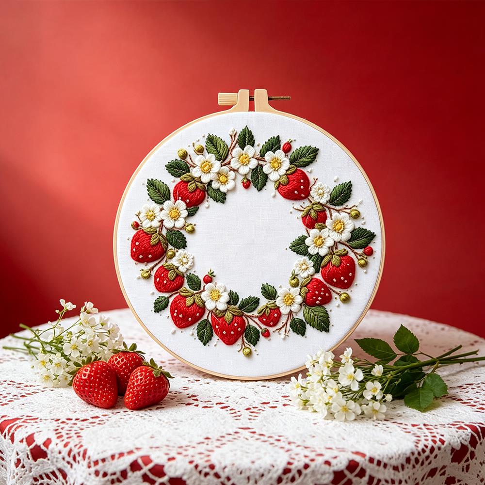 Kit de Bordado de Plantas e Fl - Textile Sewing Patterns avaliação e preço
