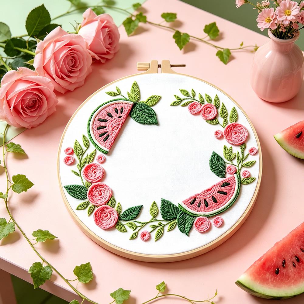 Kit de Bordado de Plantas e Fl - Textile Sewing Patterns avaliação e preço