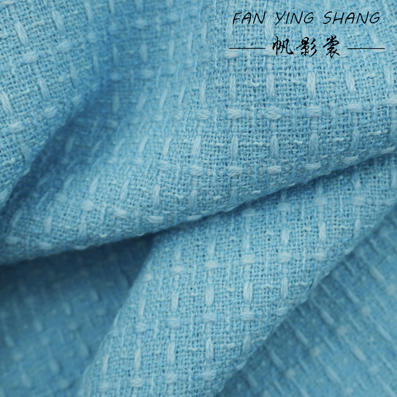 2025 venda quente bebê azul al - Sewing Tweed Fabric avaliação e preço