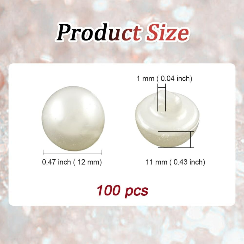 12mm 100 peças 1 buraco bege i - Sewing Kit avaliação e preço