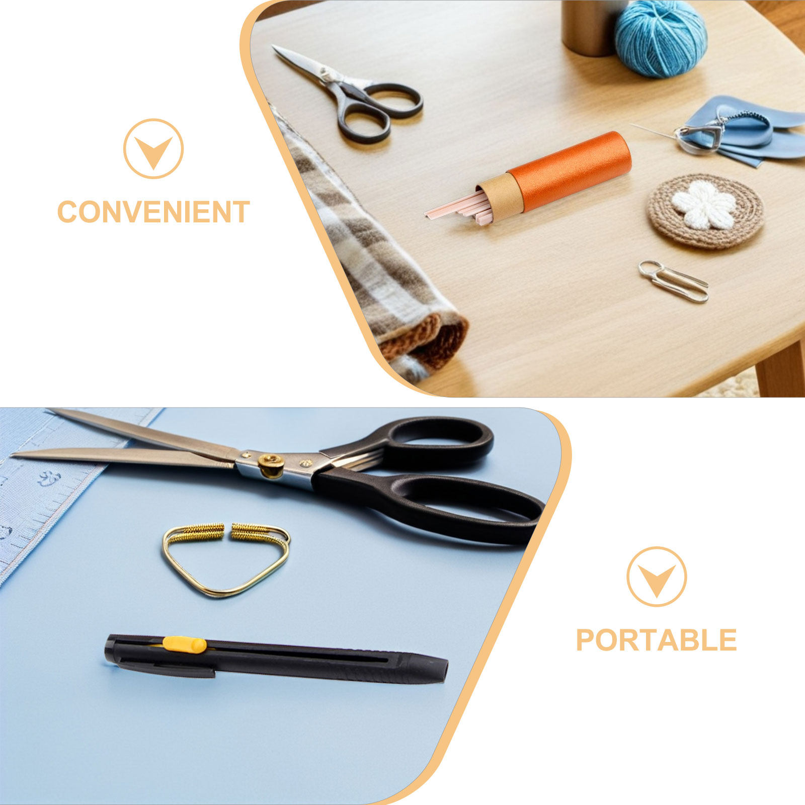 1 Conjunto de Lápis de Giz Tér - Fabric Marking Pen avaliação e preço