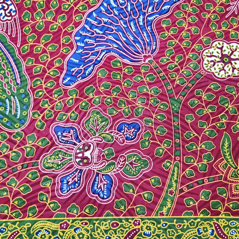 Tecido Batik Africano de Algod - Sewing Batik Fabric avaliação e preço