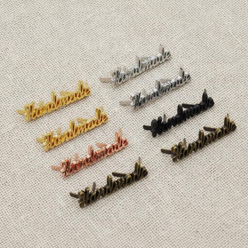 10 peças de etiquetas de metal - Sewing Labels avaliação e preço