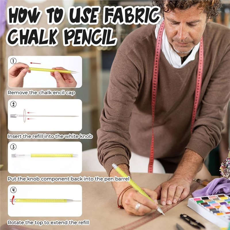 Conjunto Recarregável de Marca - Fabric Marking Pen avaliação e preço