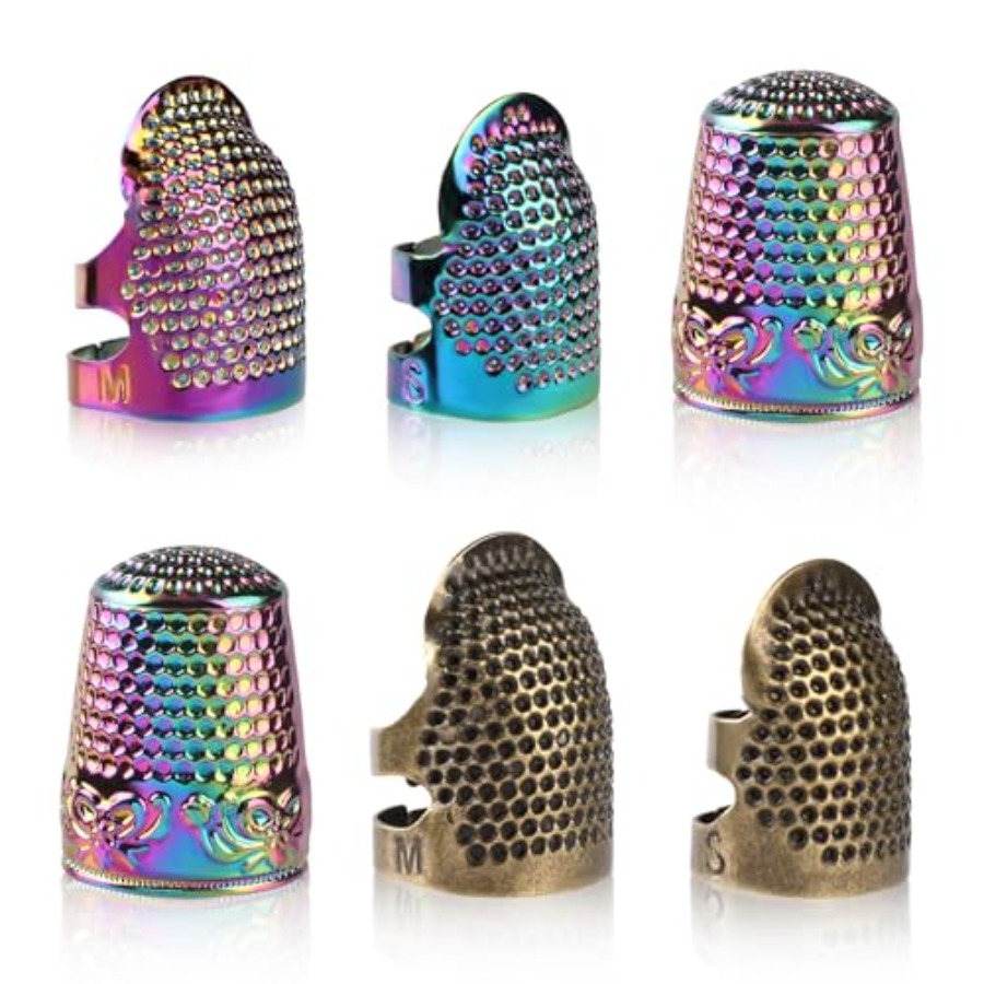 Dedais para Costura Manual, 6  - Sewing Thimble Metal avaliação e preço