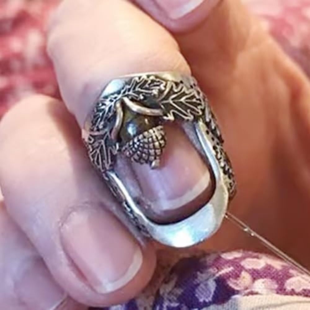 Dedal de Metal Aberto em Forma - Sewing Thimble Metal avaliação e preço