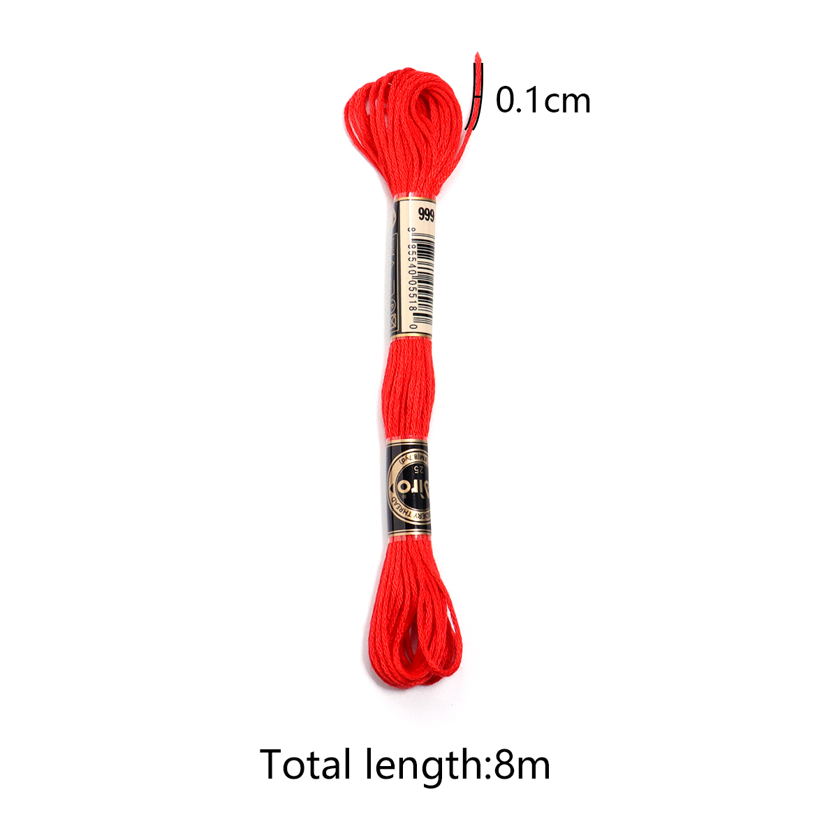 6 pçs/lote multicolorido polié - Embroidery Floss Thread avaliação e preço
