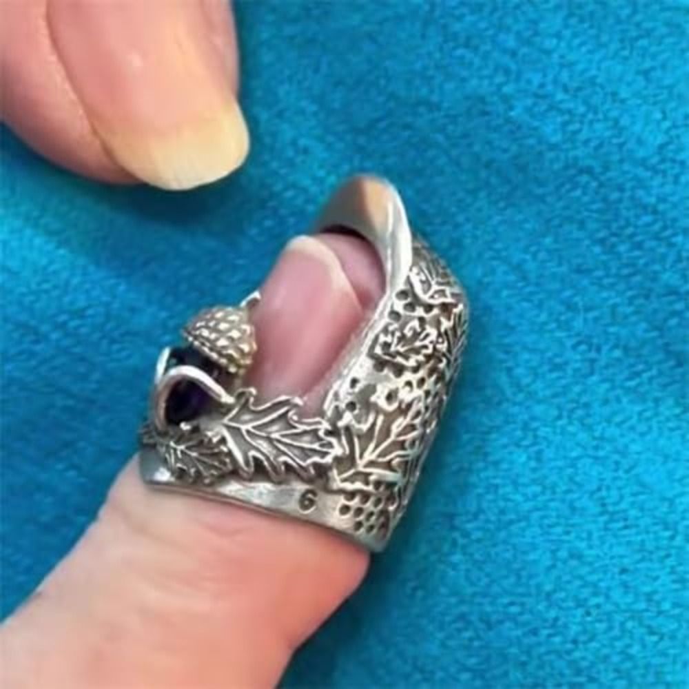 Dedeira de Metal Durável e Aju - Sewing Thimble Metal avaliação e preço