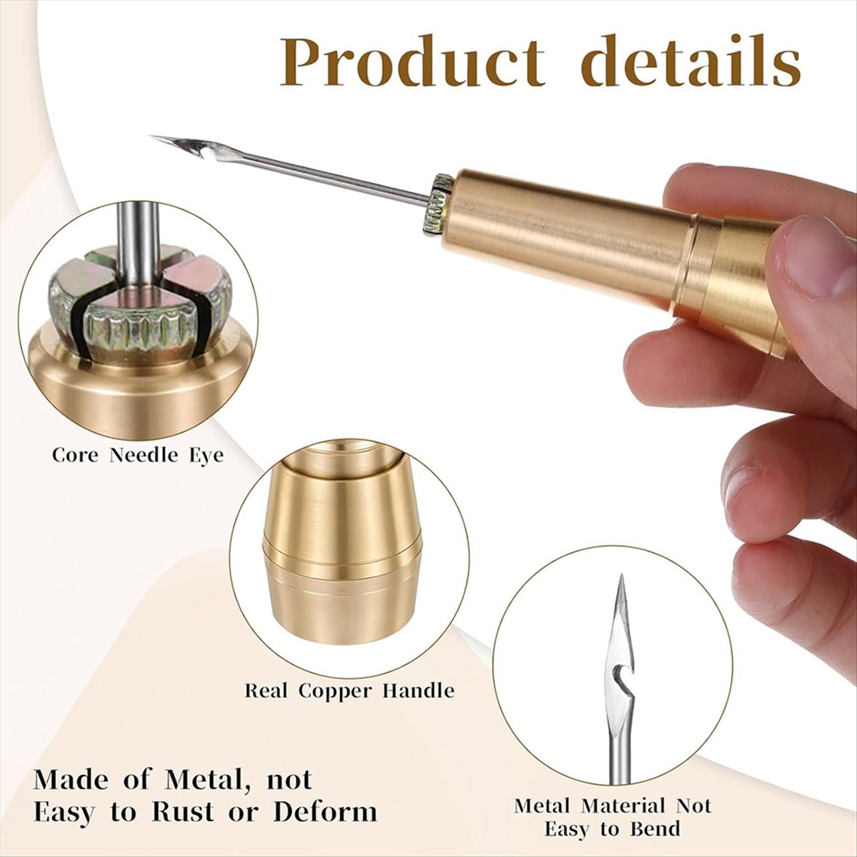 Kit de furador de costura de c - Sewing Kit avaliação e preço
