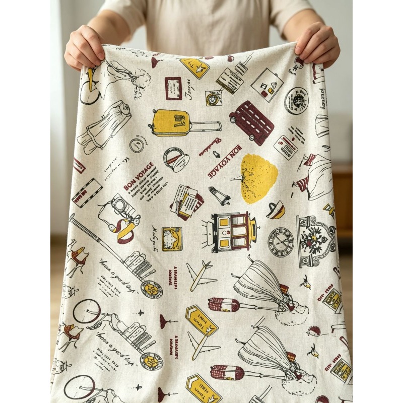 Tecido de mistura com estampa  - Textile For Sewing avaliação e preço