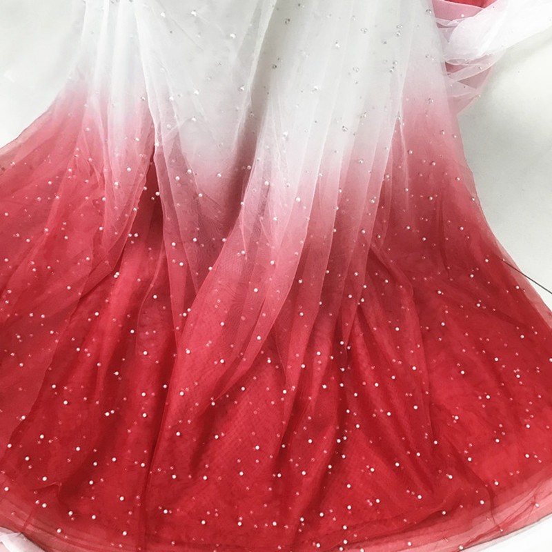 Tecido de Tule Gradiente Pérol - Sewing Batik Fabric avaliação e preço