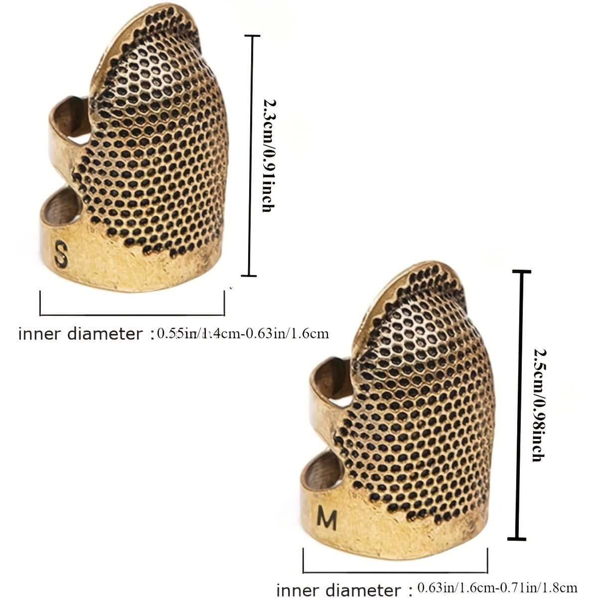 Protetor de Dedo para Costura  - Sewing Thimble Metal avaliação e preço