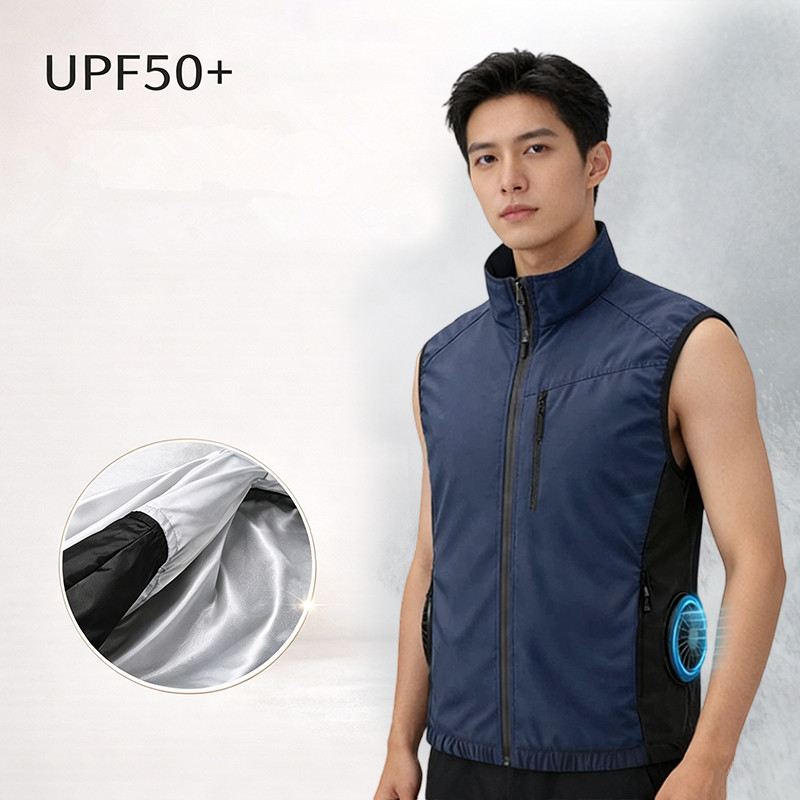 Colete de Verão Masculino com  - Sewing Zipper avaliação e preço