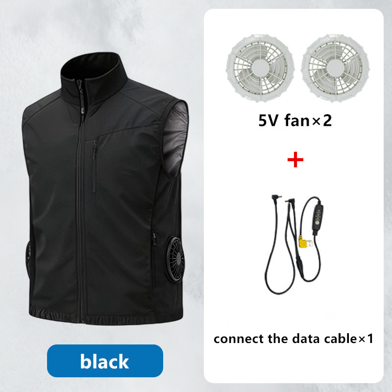 Colete de Verão Masculino com  - Sewing Zipper avaliação e preço